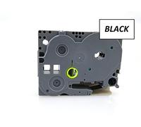 TZ-211 - Nastro per etichette, larghezza 6 mm, per Brother P-TOUCH PT-1000, nero su bianco, lunghezza 8 m, TZe-211.