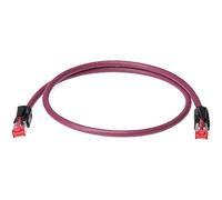 tz Klotz CAT-Network Cable, 5 m RJ45 - RJ45, bordauxviolett - Cavi di interfaccia digitale