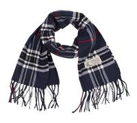TZ Promise Plaid Cashmere Feel Classic Soft Lussuosa Sciarpa Invernale Per Uomo Donna, Blu navy, taglia unica