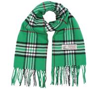 TZ Promise Plaid Cashmere Feel Classic Soft Lussuosa Sciarpa Invernale Per Uomo Donna, Verde, taglia unica