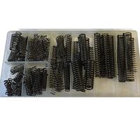 TZ Scatola assortita di 114 molle a compressione con finitura nera