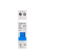 TZ30-32 DPN 1P+N Circuit Breaker MCB 6A 10A 16A 20A 25A 32A Din Rail Mounting Miniature Household Air Switch EKFBQBGW(25A)
