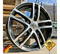 TZBP KIT 4 CERCHI IN LEGA da 16 x VolKswagen T-ROC SHARAN TIGUAN TOURAN /Germany