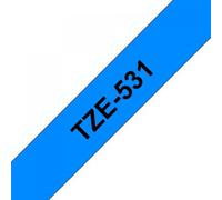 Brother TZ-531 Nastro nero su blu Originale TZe-531