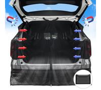 TZEKING Zanzariera Per Portellone Posteriore,Copertura Per Il Fienile Posteriore Per Porta Bagagliaio,Automobile Zanzariera Magnetica In Rete Nera,Zanzariera per bagagliaio dell'auto,Per Tetto Camper
