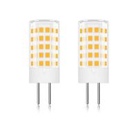 TZHILAN GY6.35 LED di ricambio 12 V GY6.35 alogena 40 W bianco caldo Bipin attacco 4 W piccola lampadina G6.35 LED non dimmerabile, 2 pezzi [più percorso]