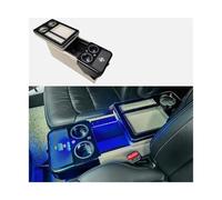 TZIUSFAC Accessori Interni per Dodge per Caravan 01-07 2006 Box Bracciolo Anteriore Interno Auto con Portabicchieri USB Luce Atmosferica Auto Bracciolo Scatola Portaoggetti(Wireless Charge 3)