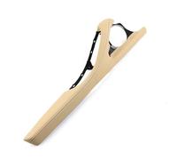 TZIUSFAC Per Serie 5 F10 F11 F18 520 523 525 528 530 2010-2017 Sinistra Destra Lato Guida Bracciolo Porta Telaio Esterno In Pelle Staffa Di Supporto(Beige,LHD)