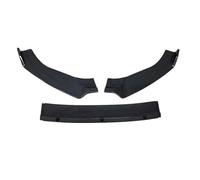 TZIUSFAC Spoiler Splitter Diffusore Paraurti Anteriore Retrofit per F&ORD per Fiesta MK8 ST per ST-Line 2017-2021 per Bodykit per Pre-LCI(Carbon Look)