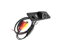 TZIUSFAC Telecamera Posteriore Fisheye per Parcheggio in Retromarcia per F&ORD per Fiesta MK5 per Hatchback 2002 2003 2004 2005 2006 2007 2008 Telecamera Retromarcia(C135 AHD 720P)