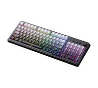 TZMRIT Aula S99 Tastiera da Gaming, tastiere wireless per computer, tri-modalità Bluetooth/2.4GHz/USB-C, tastiera personalizzata cremosa con numeri, retroilluminazione RGB, tasto multimediale (Nero)