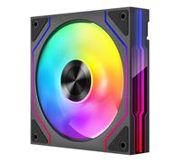TZMRIT Prism-STARTRAIL 120mm Infinite Mirror ARGB PC Fan with PWM Control And ARGB Effect,1850RPM,58.36CFM (BK Reverse Flow)