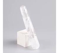 TZNLTPFY Massaggio in Pietra Naturale Penna al Quarzo in Cristallo Gua Sha Yoni Bacchetta Strumento di Bellezza 110 mm, opalite DINZHHENGYIN(Color:Rock Quartz)