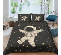 TZOVPCDFA Biancheria Da Letto Astronaut Set Di Biancheria Da Letto Morbida Microfibra Mechanic Stampa3D in Con Cuscino Con Cerniera Per Adolescenti Double(200x200cm)