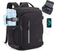 Tzowla 40 x 30 x 20 cm, borsa da viaggio con grande borsa per bevande, rack espandibile per oggetti personali per uomo/donna, borsa weekend business per laptop da 15,6 pollici