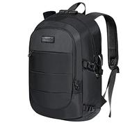Tzowla Zaino Antifurto Porta PC Uomo e Donna,Zaino Impermeabile con Porta di Ricarica USB e Blocco per Notebook/Computer da 15,6 Pollici