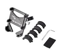 TZOXTLH Bicycle Smartphone Holder Shockproof Navigation Support for Motorcycle Bicycle Riding (Black)