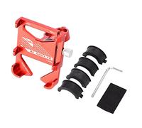 TZOXTLH Bicycle Smartphone Holder Shockproof Navigation Support for Motorcycle Bicycle Riding (Red)