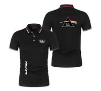 TZPTZNVF Polo Comode da Uomo Abbigliamento Sportivo per Pink Floyd Maglietta con Colletto Maglietta con Bottoni Maglietta A Maniche Corte Maglietta con Bottoni-HeiS||XXL