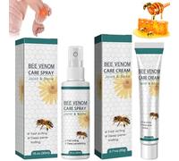 TZQFROCE Spray per veleno d'api da 30 ml, 20 g, crema per api, veleno d'api, unguento contro il dolore, Bee Cream
