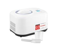 TZS First Austria - Gelatiera 1L con Compressore 3-in-1-100W Macchina per Gelato