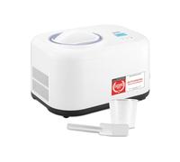 TZS First Austria Gelatiera e Yogurtiera 1 L | frozen yogurt, sorbetto, gelato | incluso misurino e spatola | bianco