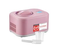TZS First Austria Gelatiera e Yogurtiera 1 L | frozen yogurt, sorbetto, gelato | misurino e spatola | rosa
