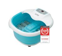 TZS First Austria Massaggiatore per piedi, massaggio vibrante e bolle d'aria, funzione infrarossi e riscaldamento, 6 rulli massaggianti motorizzati, pediluvio 450 W, timer, massaggiatore per piedi