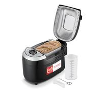 TZS First Austria - Macchina per il pane con 12 programmi automatici 850W - Panificatore elettrico da 700-1250g - Con finestrella, timer, accessori e funzione di mantenimento in caldo - Nero