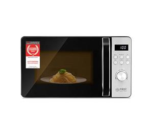 TZS First Austria - Microonde con Grill 20L - 700W Microonde & 800W Grill - 8 Programmi Automatici - Scongelamento & Timer - Avvio Rapido 30s - Display LED - Inclusa Griglia - Controllo Digitale