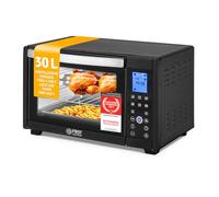 TZS First Austria Mini Forno digitale 30L 1600W Fornetto con regolazione della temperatura fino a 230°C - Con timer di 60 min, 3 altezze di inserimento, teglia e griglia Per cucine piccole e campeggio