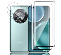 Tzstz 2+2 pezz per Honor Magic 4 pro vetro temperato Pellicola Prottetiva, 9H Durezza,Anti Graffio, HD Pellicola Prottetiva