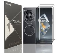 Tzstz 2+2 Pezzi Vetro Temperato per OnePlus 12R 5G Protezione Schermo ,3D Copertura Completa Pellicola di Protezione,Senza Bolle, Antigraffio,HD Pellicola di Protezione Dello Schermo