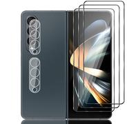 Tzstz 3 + 2 Pezzi Pellicola Protettiva in Vetro Temperato per Samsung Galaxy Z Fold 4 5G, Durezza 9H, Antigraffio, Pellicola Protettiva per Samsung Galaxy Z Fold 4 5G