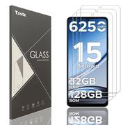 Tzstz 3 pellicole proteggi schermo in vetro temperato per DOOGEE Note59 / Note59 Pro/Note 59 Pro+ 6,75" durezza 9H anti graffio