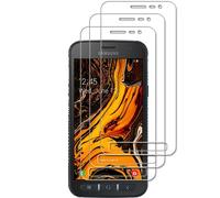 Tzstz 3 pezzi per Samsung Galaxy Xcover 4S vetro temperato Pellicola Prottetiva, 9H Durezza,Anti Graffio, Alta Trasparente, Senza Bolle, HD Pellicola Vetro
