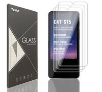 Tzstz 3 Pezzi Vetro Temperato Dello Schermo Protector per Cat S75 Durezza 9H Anti Graffi HD Pellicola Protettiva Dello Schermo