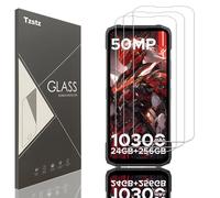 Tzstz 3 Pezzi Vetro Temperato Dello Schermo Protector per DOOGEE Blade 10/10 Pro/10 Ultra/10 Max/10 Power Durezza 9H Anti Graffi HD Pellicola Protettiva Dello Schermo