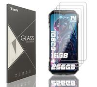 Tzstz 3 Pezzi Vetro Temperato Dello Schermo Protector per DOOGEE S Cyber/DOOGEE S Punk 6.58" Durezza 9H Anti Graffio HD Pellicola di Protezione Dello Schermo