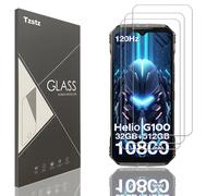 Tzstz 3 Pezzi Vetro Temperato Dello Schermo Protector per Doogee S Cyber Pro/Doogee S Punk Pro Durezza 9H Anti Graffi HD Pellicola di Protezione Dello Schermo