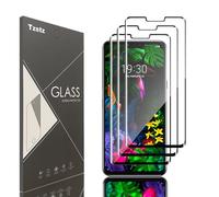 Tzstz 3 Pezzi Vetro Temperato Dello Schermo Protector,per LG G8 ThinQ 3D copertura a schermo intero Durezza 9H Anti Graffio Protezione dello Schermo