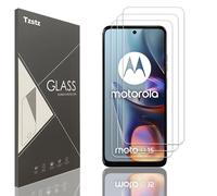 Tzstz 3 Pezzi Vetro Temperato Dello Schermo Protector per Motorola Moto E15 Durezza 9H Anti Graffio HD Pellicola Protettiva Dello Schermo