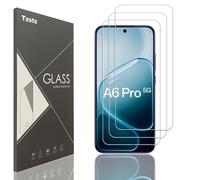 Tzstz 3 Pezzi Vetro Temperato Dello Schermo Protector per OPPO A6 Pro 5G Durezza 9H Anti Graffi HD Pellicola di Protezione Dello Schermo