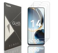 Tzstz 3 Pezzi Vetro Temperato Dello Schermo Protector per Oscal Flat 2/OSCAL Flat 2C Durezza 9H Anti Graffi HD Pellicola di Protezione Dello Schermo