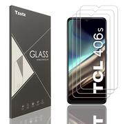 Tzstz 3 Pezzi Vetro Temperato Dello Schermo Protector per TCL 406S Durezza 9H Anti Graffi HD Pellicola di Protezione Dello Schermo
