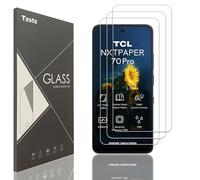 Tzstz 3 Pezzi Vetro Temperato Dello Schermo Protector per TCL NXTPAPER 70 Pro 5G Durezza 9H Anti Graffi HD Pellicola Protettiva Dello Schermo