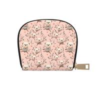 TZTTZT Carino Koala Heart 1 Stampa Porta Carte di Credito per Le Donne, Porta Carte di Credito Portafoglio, Portafoglio Porta Carte