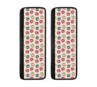 TZTTZT Set di 2 coperture per maniglie del frigorifero con stampa a ciambella, regolabili, antiscivolo, per lavastoviglie, forno, cucina, decorazione