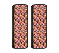TZTTZT Set di 2 coperture per maniglie del frigorifero con stampa a ciambella, regolabili, antiscivolo, per lavastoviglie, forno, cucina, decorazione