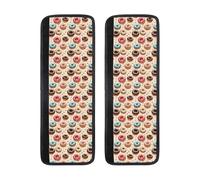 TZTTZT Set di 2 coperture per maniglie del frigorifero con stampa a ciambella, regolabili, antiscivolo, per lavastoviglie, forno, cucina, decorazione